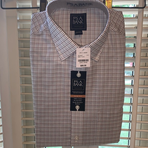 Jos A Bank Button Down Dress Shirt - Picture 1 of 3